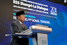 Indonézsky minister obrany Prabowo Subianto. FOTO: Reuters