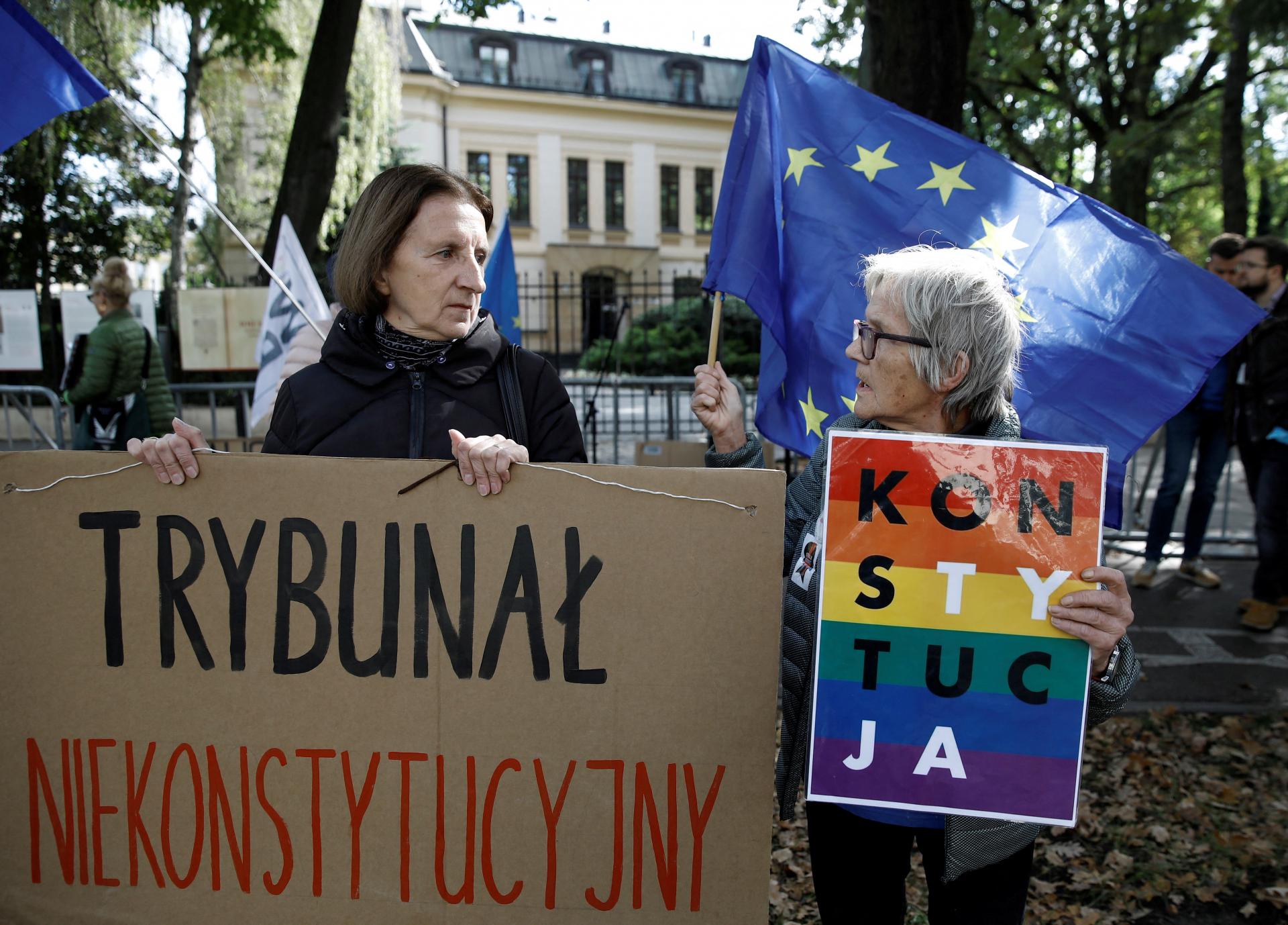 Poľsko odmietlo verdikt Súdneho dvora EÚ o spornej reforme justície