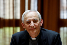 Kardinál Matteo Zuppi. FOTO: Reuters