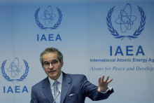 Generálny riaditeľ Medzinárodnej agentúry pre atómovú energiu (MAAE) Rafael Grossi. FOTO: Reuters