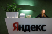 Logo ruského technologického giganta Yandex. FOTO: Reuters