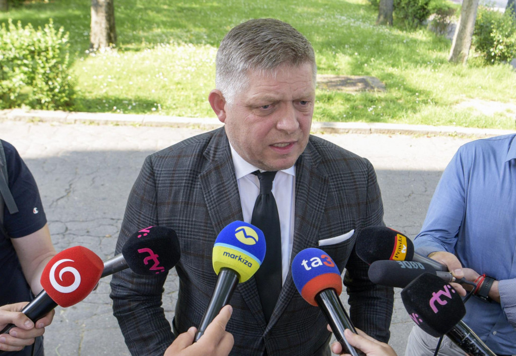 Šéf Smeru Robert Fico. FOTO: TASR/Pavol Zachar