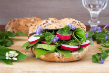 Vegetariánsky burger SNÍMKA: Shutterstock