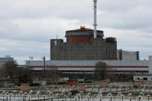 Záporožská jadrová elektráreň pri Enerhodare v Záporožskej oblasti. FOTO: Reuters