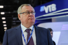 Šéf banky VTB Andrej Kostin. FOTO: Reuters
