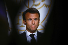 Francúzsky prezident Emmanuel Macron. FOTO: TASR/AP