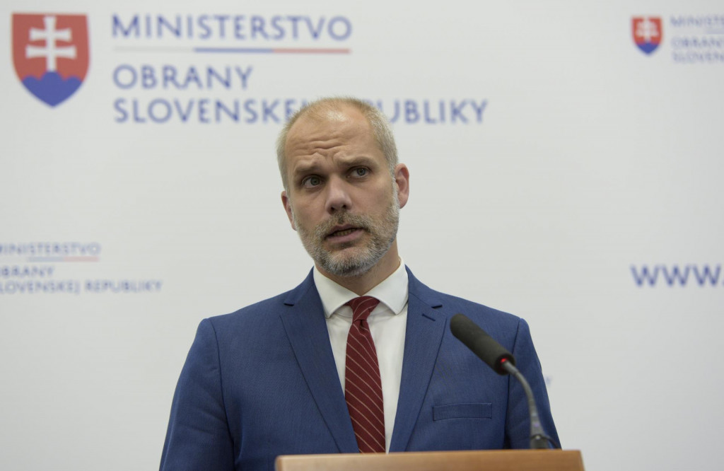 Minister obrany Martin Sklenár. FOTO: TASR/Pavol Zachar
