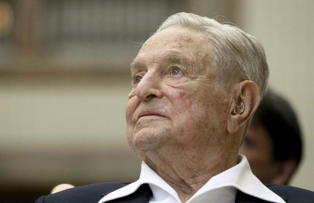 George Soros (92). FOTO: TASR/AP