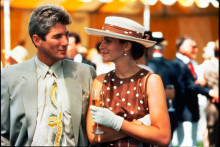 Richard Gere a Julia Roberts v romantickom filme Pretty Woman.