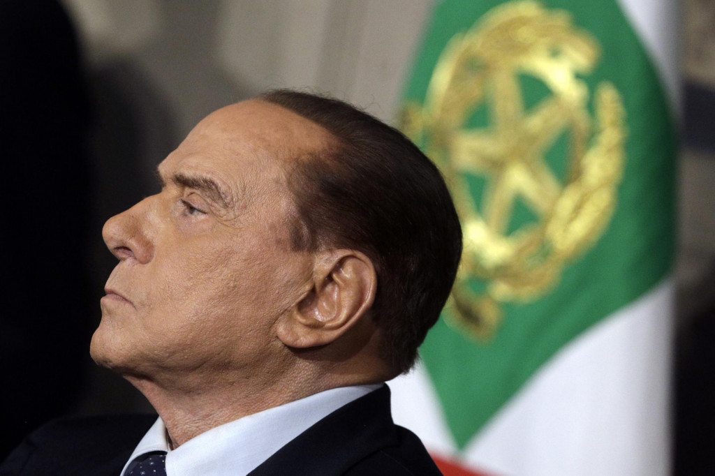 Bývalý taliansky premiér a predseda strany Forza Italia Silvio Berlusconi FOTO: TASR/AP