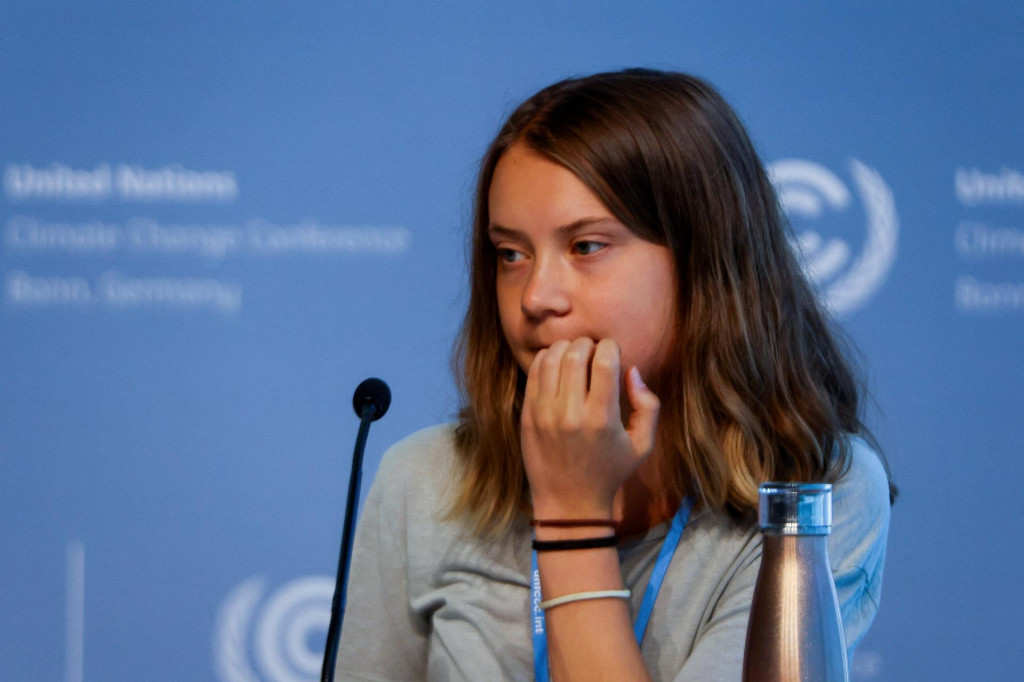 Aktivistka Greta Thunbergová. FOTO: Reuters