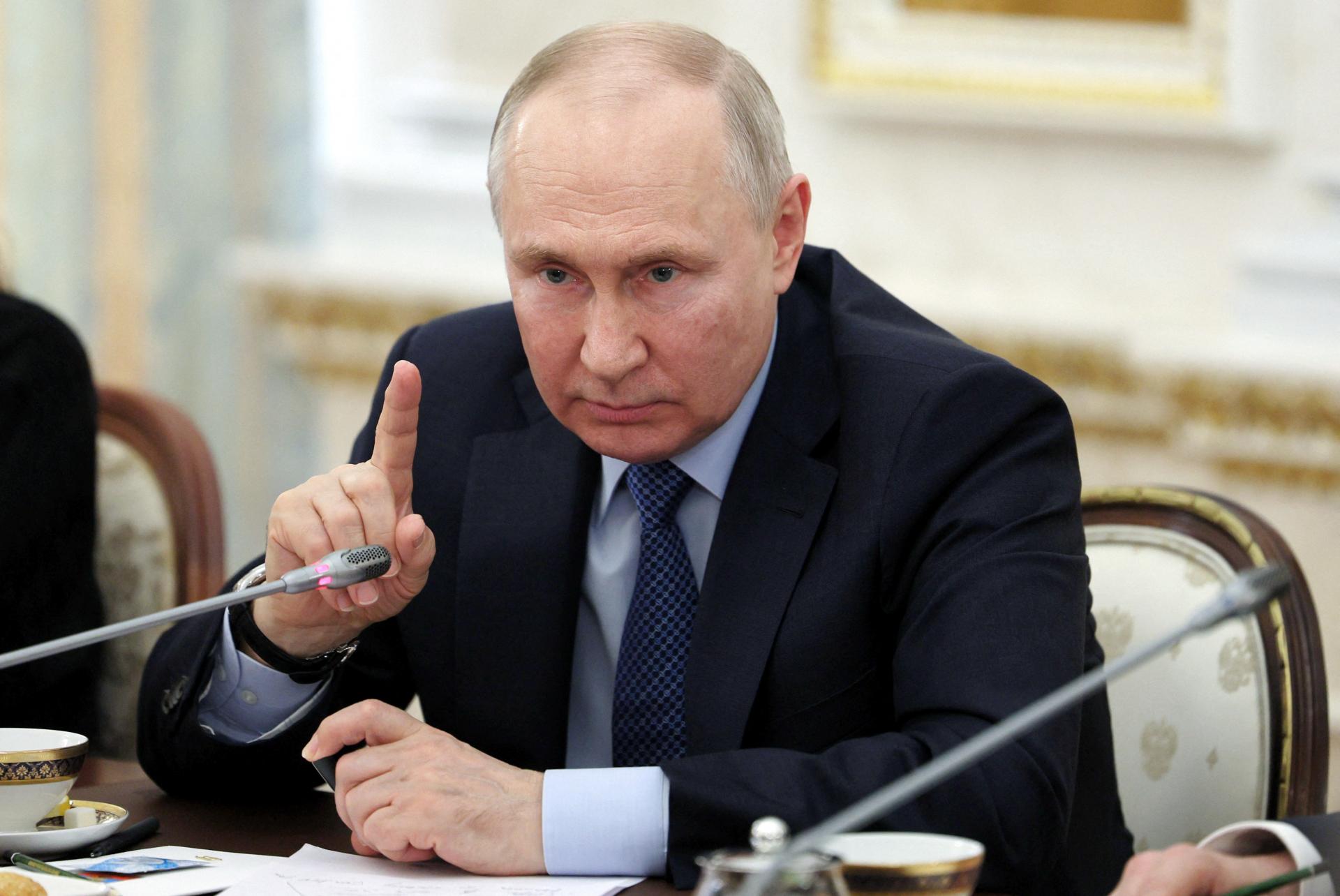 Putin naznačil nový útok na Kyjev. Ruské vojská už boli blízko, vyhlásil výhražne