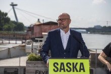 Šéf SaS Richard Sulík SaS. FOTO: TASR/Jaroslav Novák