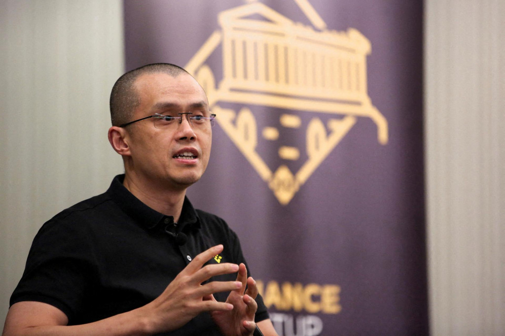 Zhao Changpeng, zakladateľ a výkonný riaditeľ Binance. FOTO: Reuters