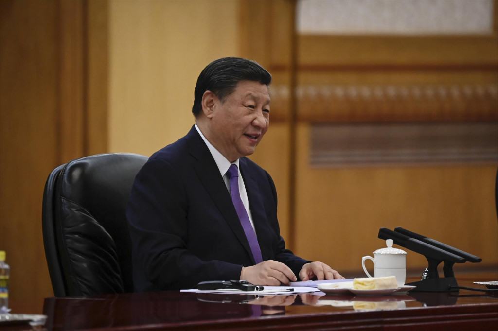 Č&iacute;nsky prezident Si Ťin-pching. FOTO: TASR/AP