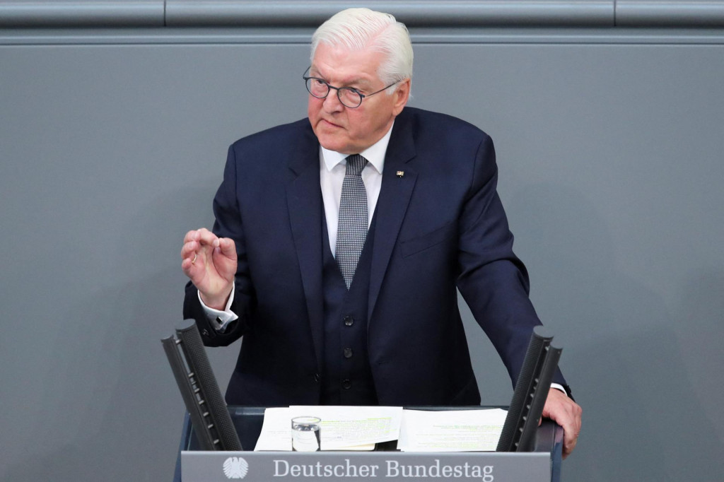 Nemecký prezident Frank Walter Steinmeier. FOTO: Reuters