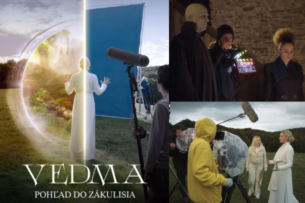 Polhodinový dokument - film o filme s názvom Vedma: Pohľad do zákulisia.