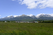 Na ilustračnej snímke pohľad na Vysoké Tatry. FOTO: TASR/R. Hanc