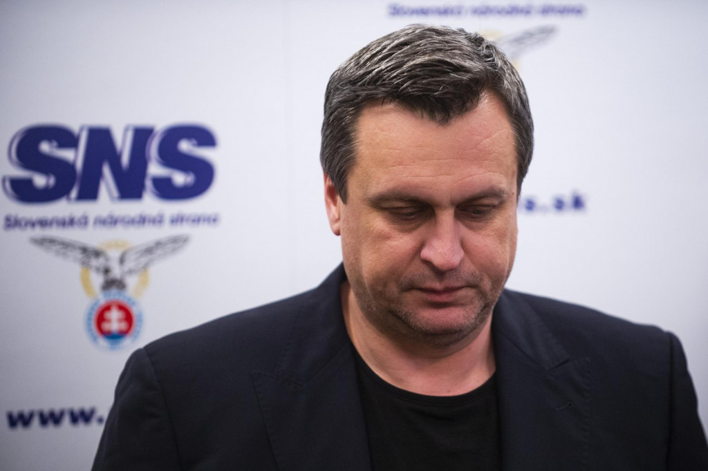 Predseda SNS Andrej Danko. FOTO: TASR/Jakub Kotian