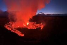 Havajská sopka Kilauea. FOTO: Reuters