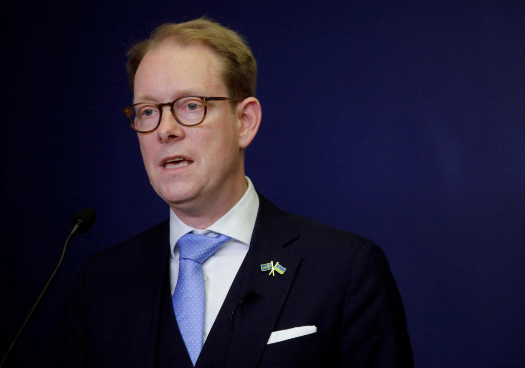 Švédsky minister zahraničia Tobias Billström. FOTO: Reuters