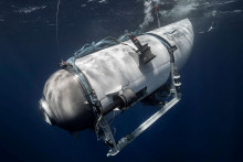 Ponorka Titan, ktorú prevádzkuje spoločnosť OceanGate Expeditions. FOTO: Reuters
