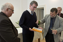 Ľubom&iacute;r Kralč&aacute;k (vpravo)