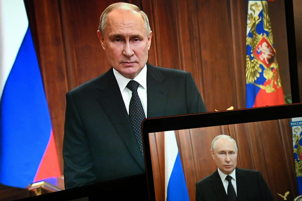 Ruský prezident Vladimir Putin. FOTO: TASR/AP
