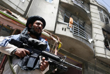 Bojovník Talibanu. FOTO: Reuters