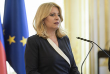Prezidentka Zuzana Čaputová oznamuje, že nebude opätovne kandidovať v budúcoročných voľbách na post hlavy štátu. FOTO: TASR/Pavol Zachar