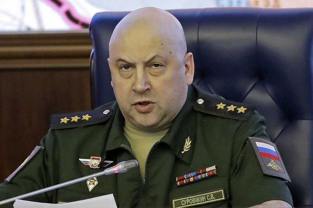 Veliteľ ruskej špeciálnej vojenskej operácie na Ukrajine Sergej Surovikin. FOTO: TASR/AP
