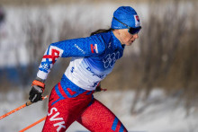 Slovenská bežkyňa na lyžiach Alena Procházková. FOTO: TASR/Jaroslav Novák