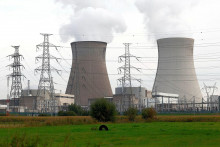 Jadrová elektráreň Doel (23. septembra 2022). FOTO: Reuters