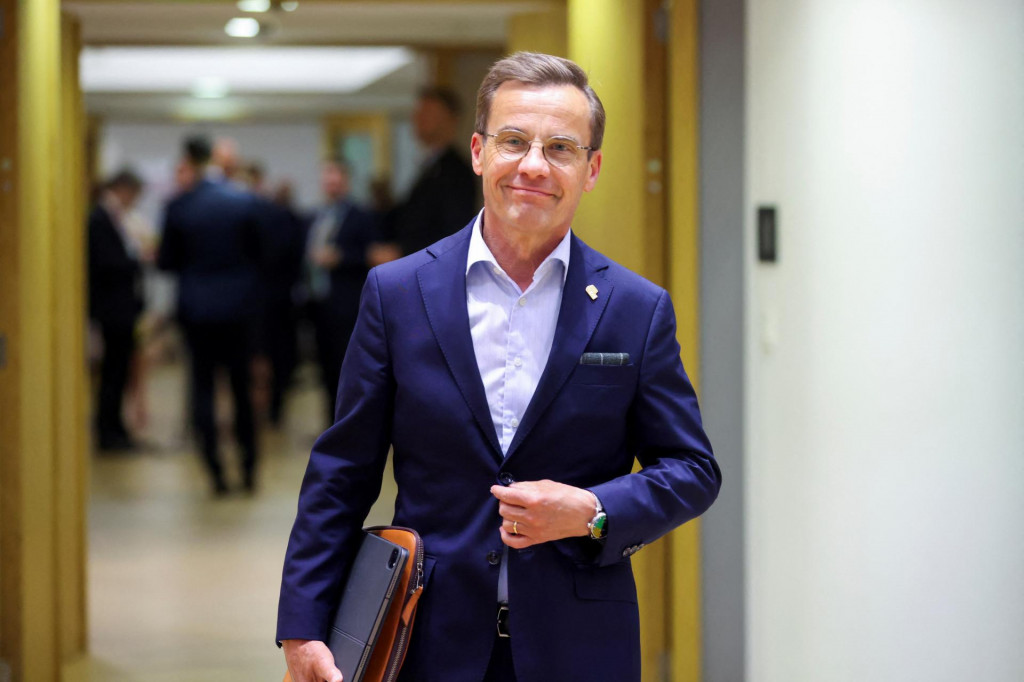 Švédsky premiér Ulf Kristersson. FOTO: Reuters