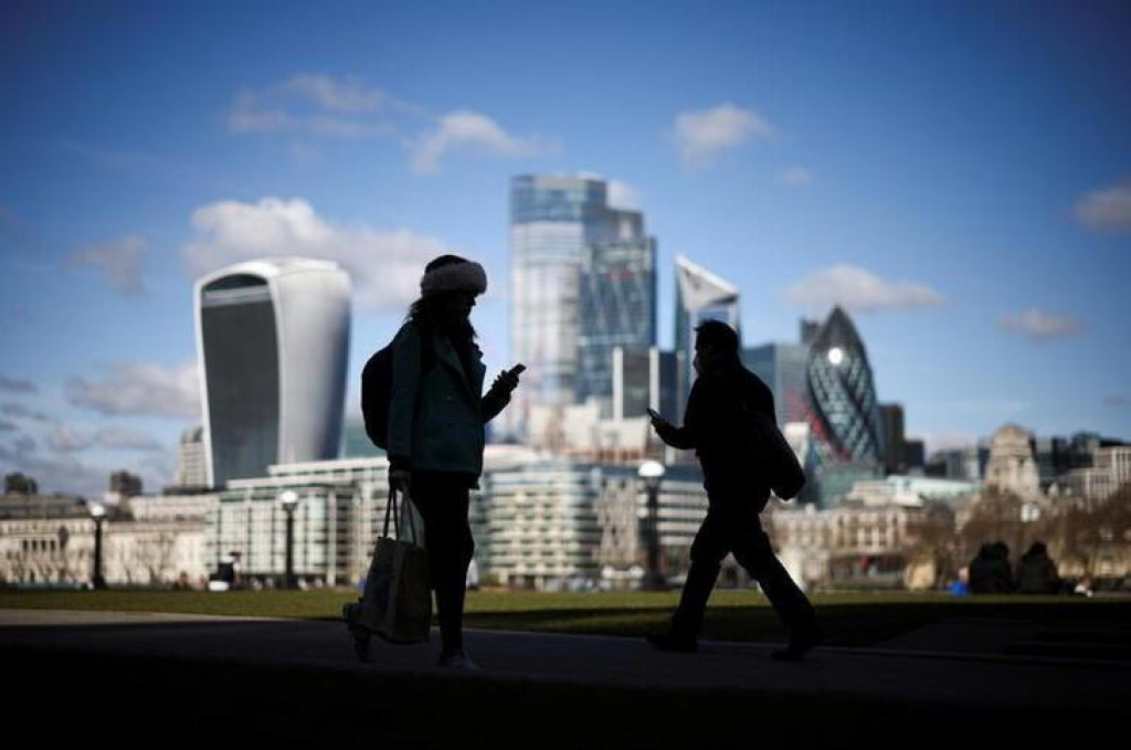 Londýnska finančná štvrť City. FOTO: Reuters