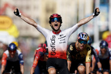 Francúzsky cyklista Victor Lafay. FOTO: Reuters