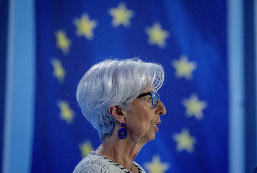 Prezidentka Európskej centrálnej banky Christine Lagardová. FOTO TASR/AP

