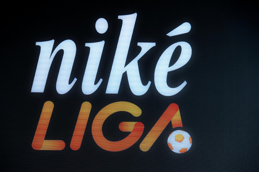 Na snímke nové logo najvyššej slovenskej futbalovej súťaže, ktorá ponesie od nadchádzajúcej sezóny názov Niké liga.