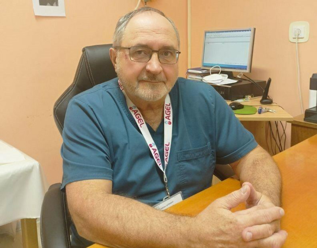 MUDr. Ladislav Lužinský z infektologickej ambulancie Nemocnice AGEL Zvolen