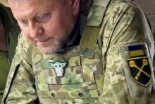 Vrchný veliteľ ukrajinských ozbrojených síl Valerij Zalužnyj. FOTO: Reuters