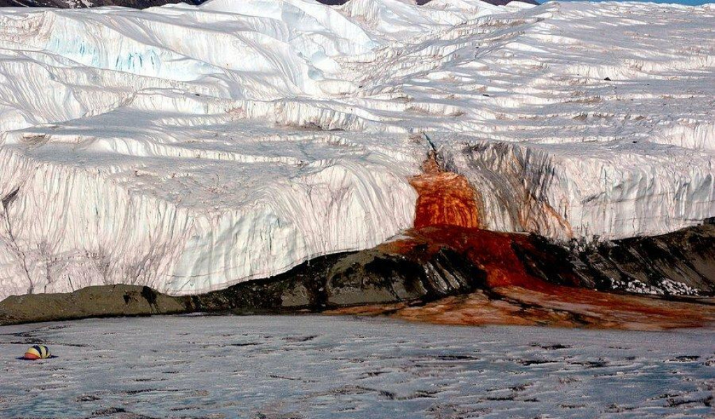 ajomstvo Krvavých vodopádov v Antarktíde je po sto rokoch konečne vyriešené.