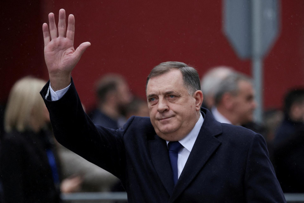 Líder bosnianskych Srbov Milorad Dodik. FOTO: Reuters