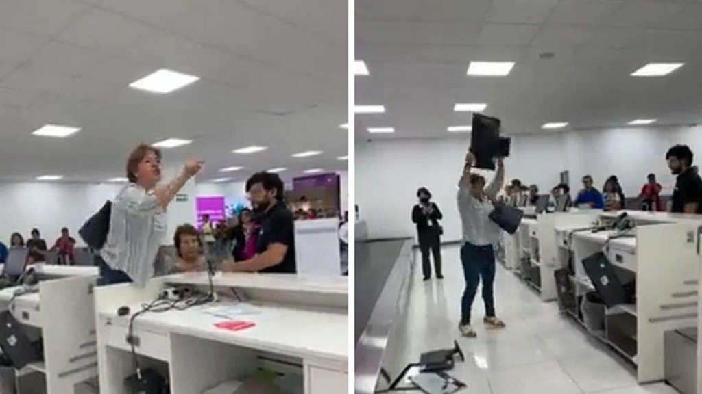 56-ročná žena rozbíjala počítače na letisko