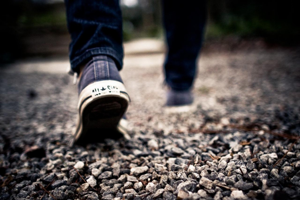 Chôdza, kroky, ilustračná fotografia SNÍMKA: Pixabay
