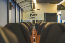 Železničiari si zvyknú prenajímať od súkromníka Wagon Service vozne na spanie aj jedálenské vozne. FOTO: ZSSK