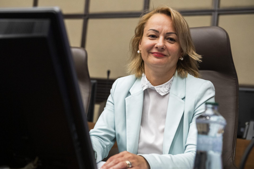 Dočasne poverená ministerka práce, sociálnych vecí a rodiny Soňa Gaborčáková. FOTO: TASR/Jaroslav Novák