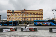 Budova Federálnej bezpečnostnej služby na námestí Lubjanka v Moskve. FOTO: Reuters