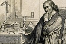 Matematik a filozof Blaise Pascal (1623 – 1662) na rytine z prvej polovice 19. storočia.