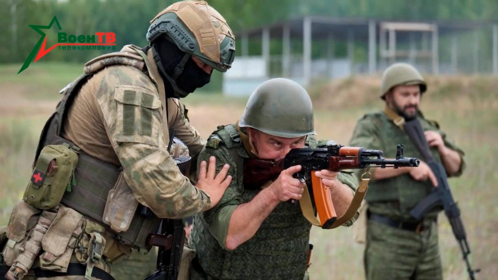 Wagnerovci cvičia bieloruských vojakov. FOTO: Reuters