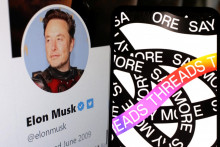 Aplikáciu Threads od Mety je konkurenciou pre Twitter Elona Muska. FOTO: Reuters